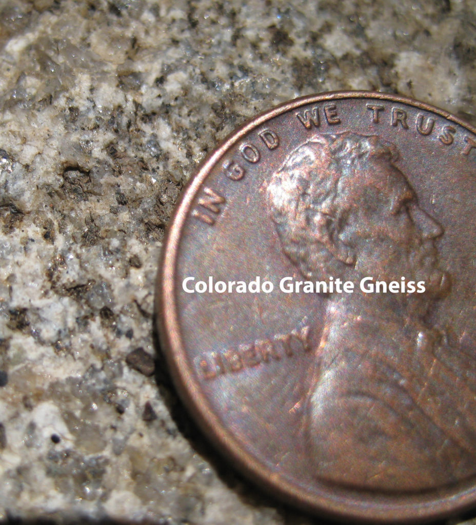 Colorado granite gneiss